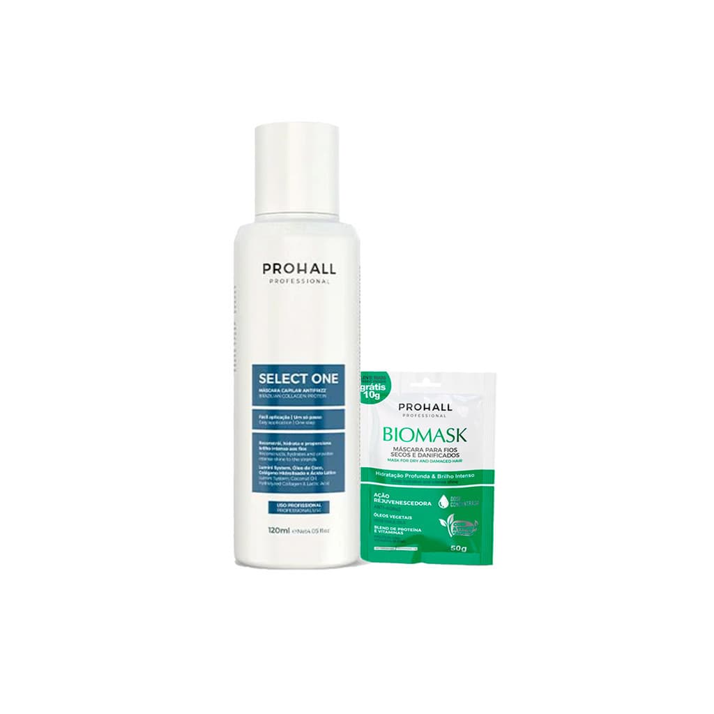 Progressiva Prohall Select Um Só Passo 120ml - Original