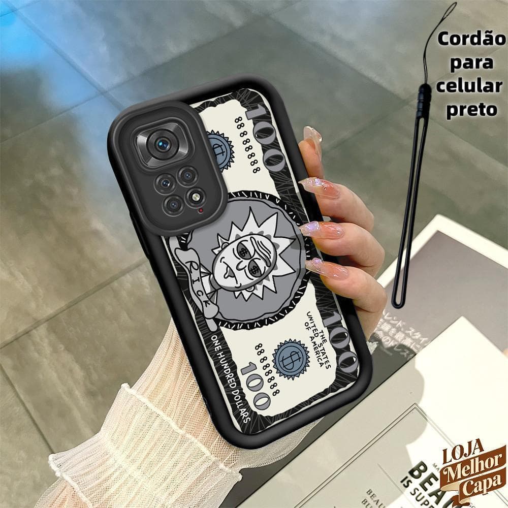 Capinha Com Anime Rick Morty Capa De Telefone Macia Para Xiaomi Redmi Note 11 11S Silicone Protetora Capas 5299 TYB