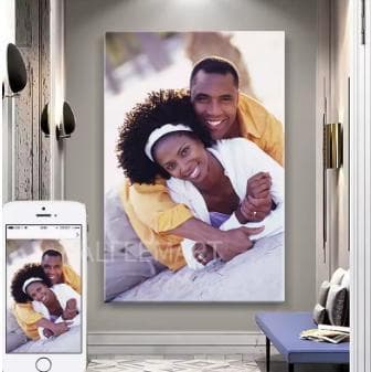 Placa quadro decorativo personalizado com sua foto/imagem MDF familia oração frases leão flo