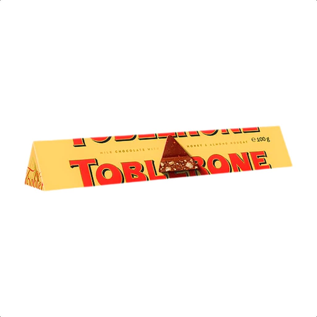 Chocolate Toblerone Milk 100g - Ao Leite com Mel e Nougat Suíço
