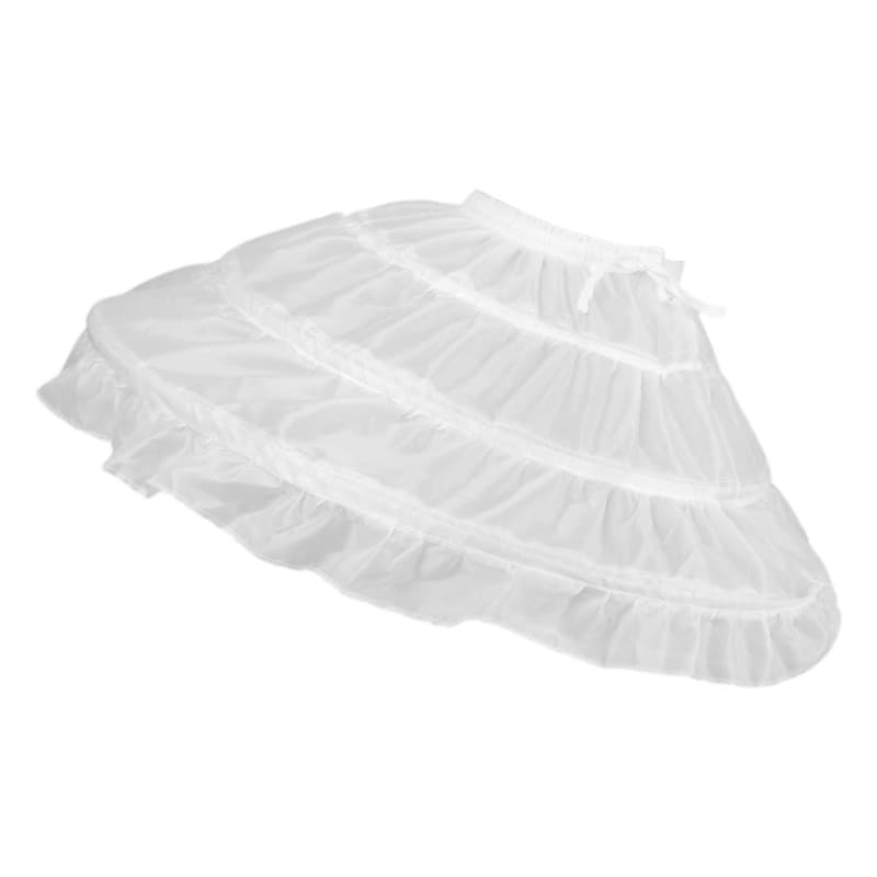 GODD Qualidade Poliéster Em Camadas Underskirt Elástico Anágua Para Trajes De Princesa E Roupas De Dança