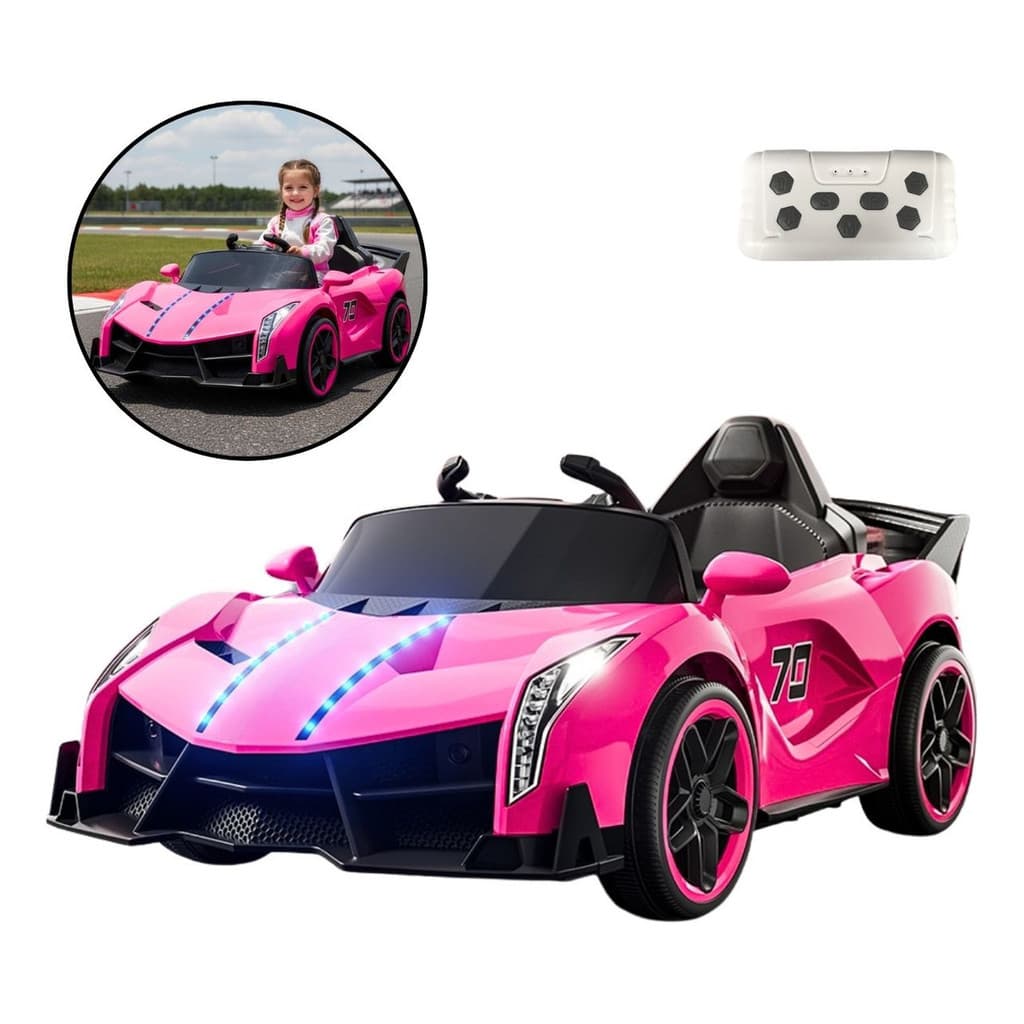 MINI CARRO ELETRICO INFANTIL 6V ESPORTIVO CORRIDA TOP BW404