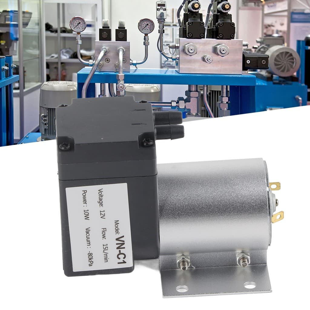 [WON] Pressão Negativa Da Bomba De Sucção A Vácuo Com Suporte-80kpa 10W DC24V/DC12V