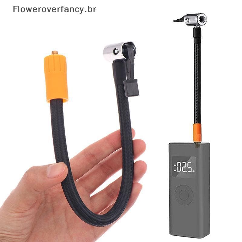 FFBR 1 Peça Adaptador De Mangueira De Inflação De Rosca Fina 30 Cm Inflador De Ar De Pneu De Carro M6 Loing Air Chu Com