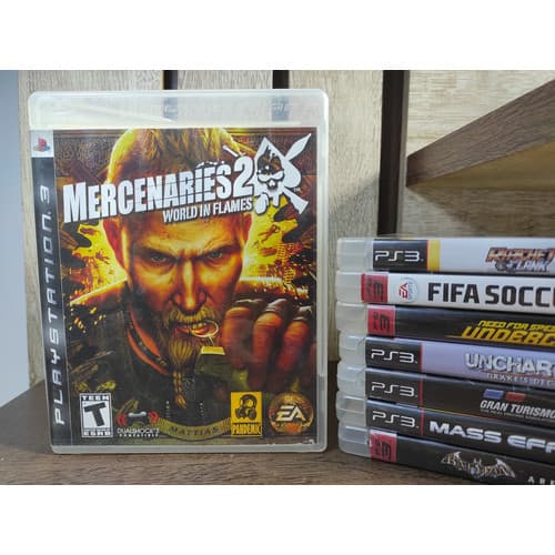 Jogo Mercenaries 2 World In Flames Original Ps3 Mídia Fisica