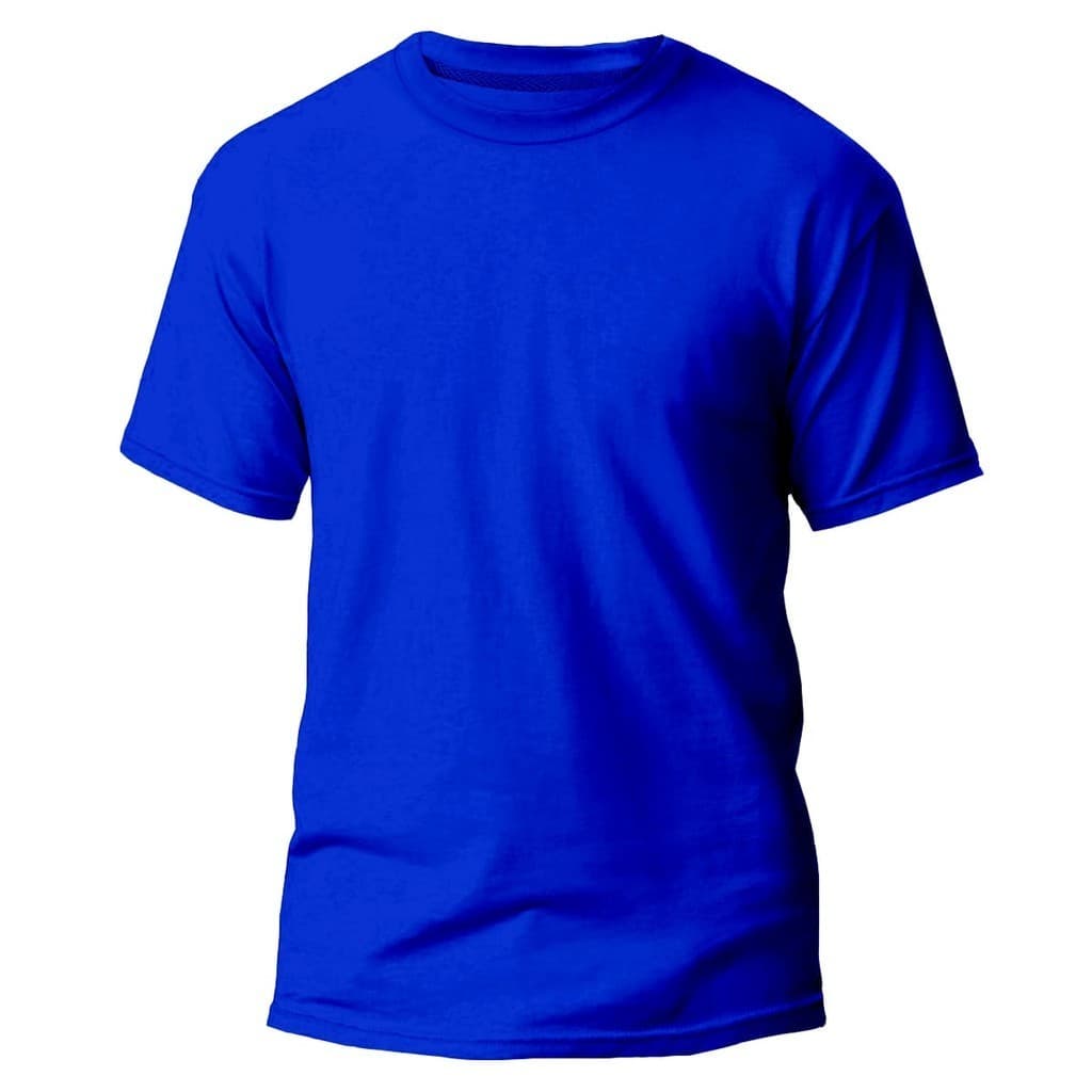 Camiseta  Camisa Básica Premium 100% Algodão Fio 30.1 | Confortável e Estilosa Azul Royal
