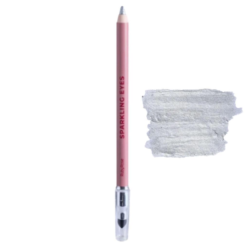 Lápis De Olhos Ruby Rose Sparkling Eyes Silver Rain Hb-e2401-2