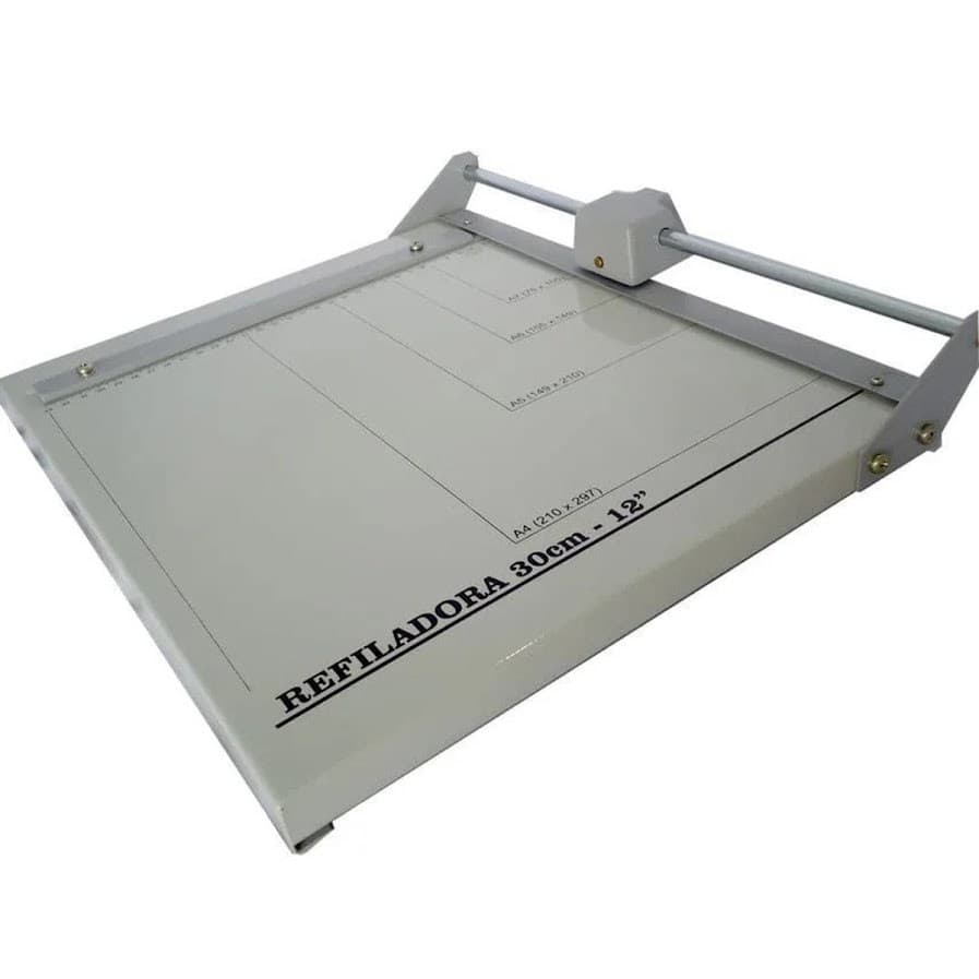 Refiladora Guilhotina Corte Rotativa 30cm Tamanho A4