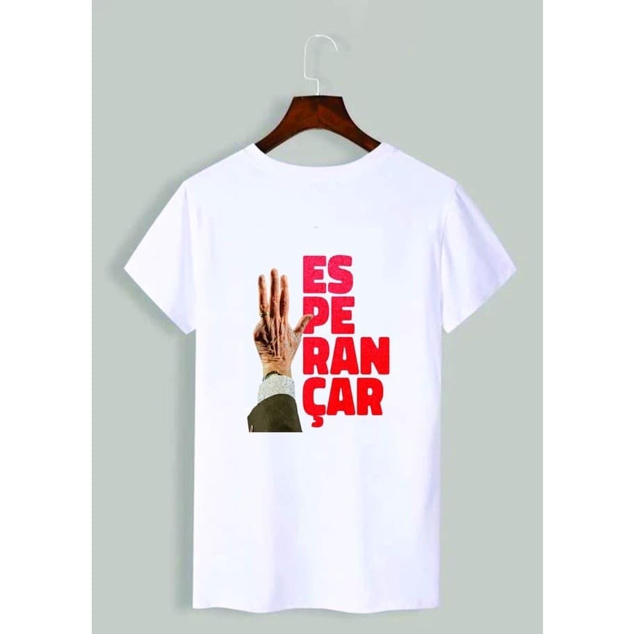 Camisa Lula Esperança Política Estampada Algodão Premium Masculina/Unissex Envio Imediato
