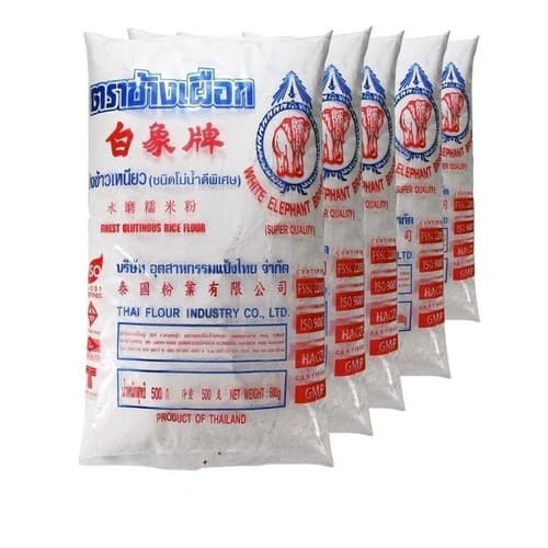Farinha De Arroz Glutinoso Motigome Motiko 500g (Kit com 5)