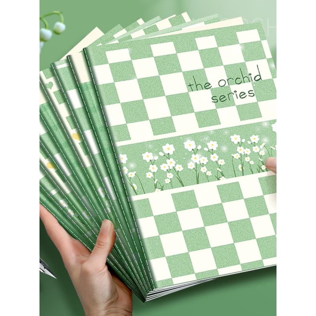 Caderno literário requintado estudantes universitários usam caderno simples A5 livro de exercícios de linha única B5 liv