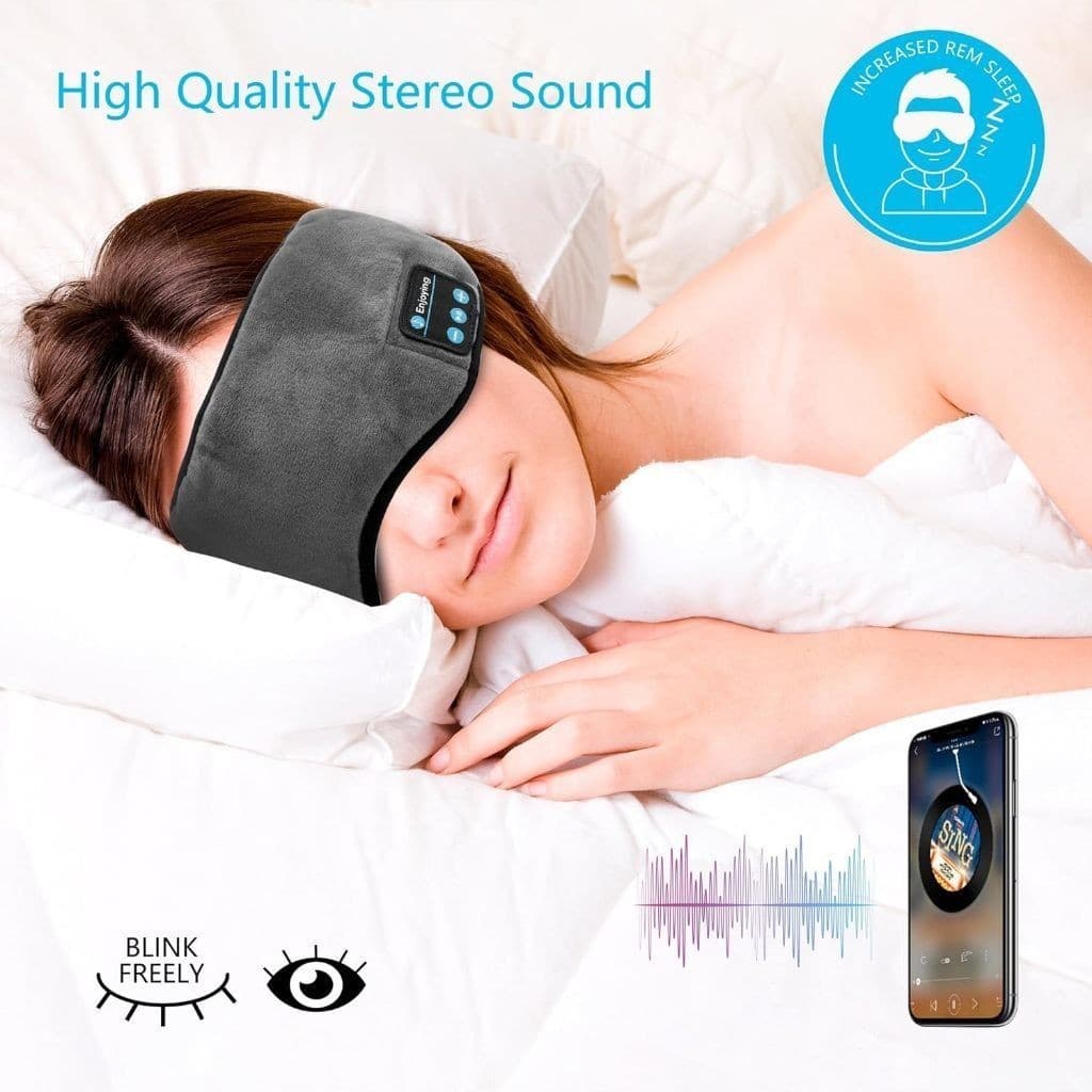 Tapa Olho Máscara Dormir Fone De Ouvido Bluetooth Confortável SWIFT TECH