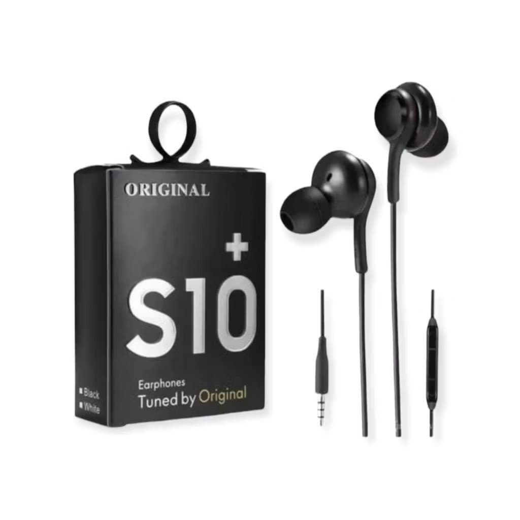 Fone De Ouvido S10 Saída P2 Intra Auricular Bass Grave Celular Smartphone
