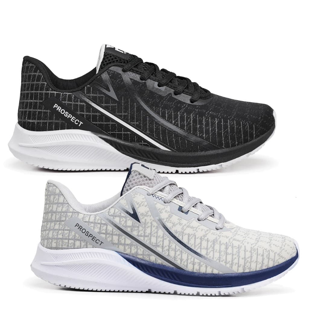 Kit 2 Tênis Masculino Prospect Spark Corrida Treino Confortável Macio