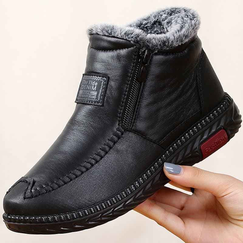 Botas femininas curtas de neve de inverno à prova d'água botas casuais de tornozelo 2024 botas femininas da moda