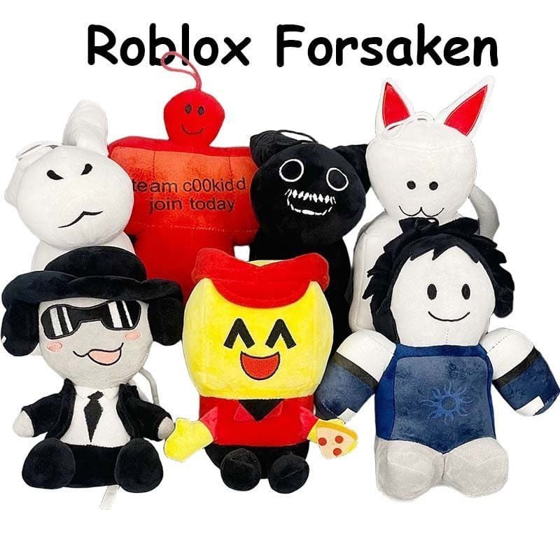 Roblox Forsaken Brinquedo De Pelúcia 20 Cm Chance Man Elliot Gubby Brinquedos Para Presentes Infantis