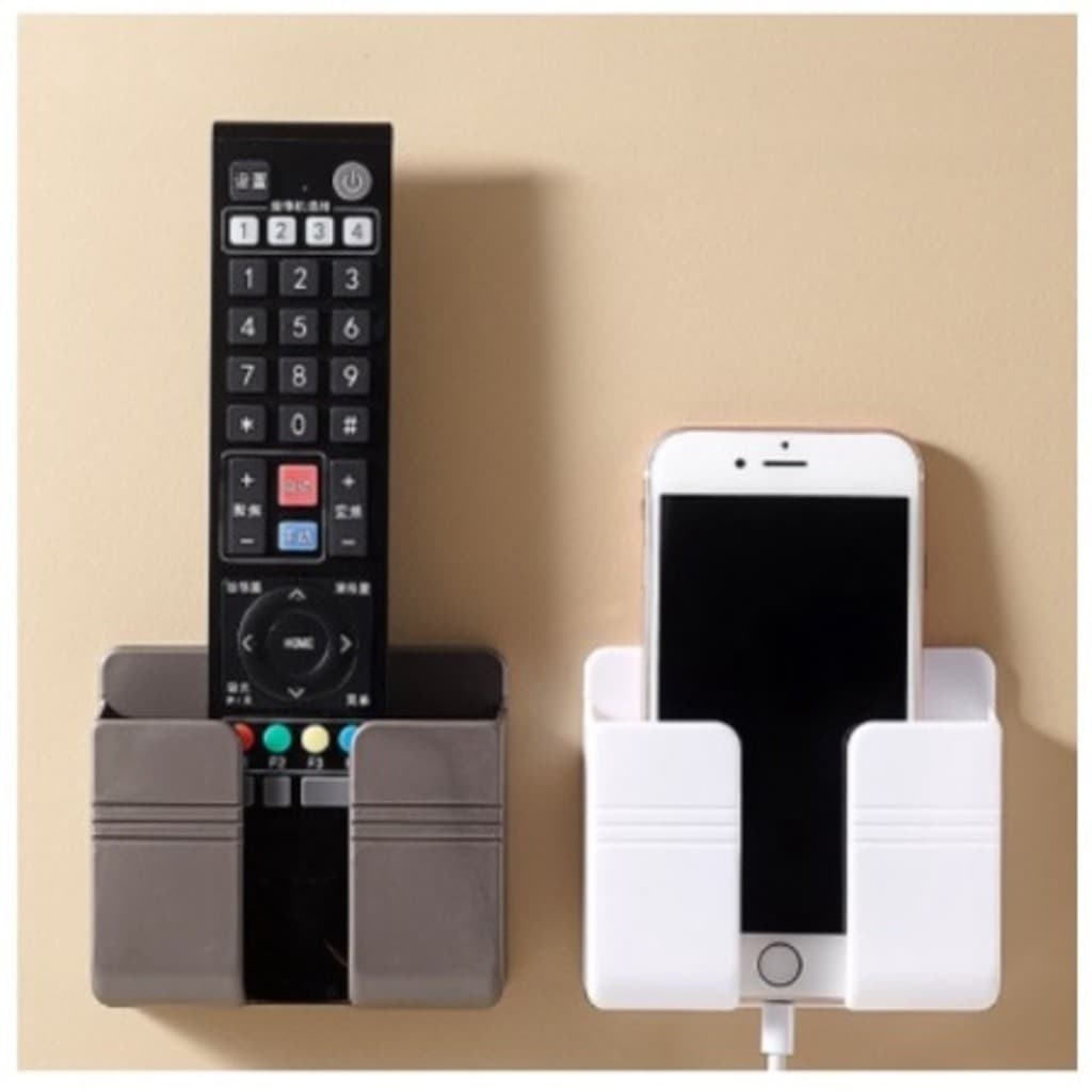 Suporte Multiuso De Parede Para Celular Controle Plástico Para Carregar Celular