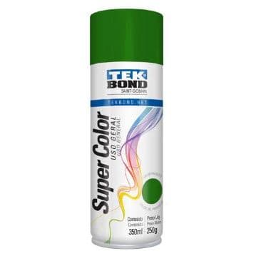 Tinta Spray Tekbond Super Color Uso Geral - Cor: Verde - 350ml / 250g