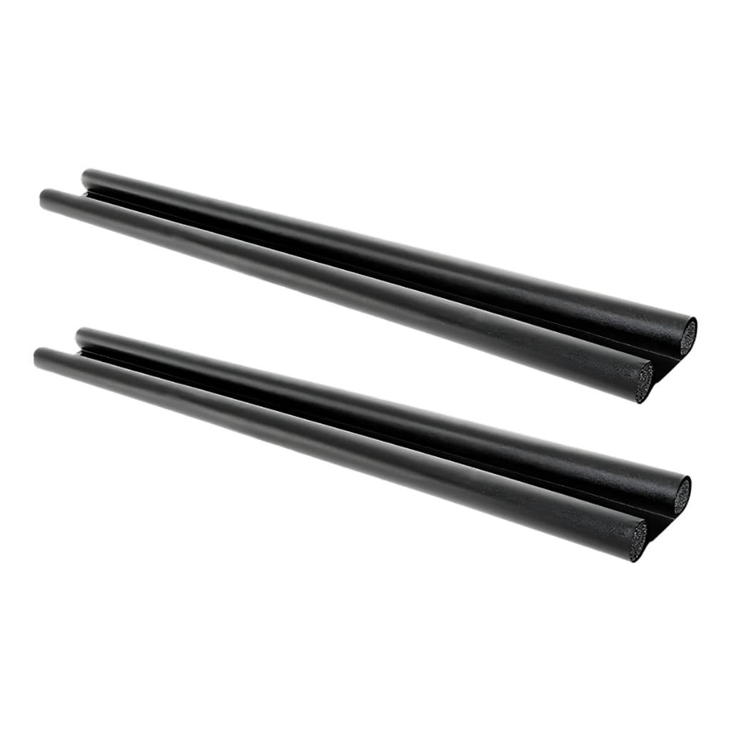 Kit 2 Protetor Veda Porta Ajustável 80cm Impermeável | Contra Poeira, Vento, Insetos e Ruídos – Ideal para Casa Empresa