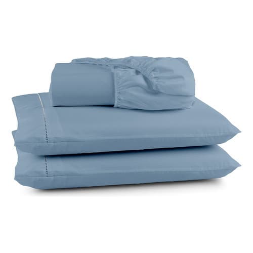 Jogo De Lençol King Size 3 Peças Micropercal 400 Fios Sleep Safira