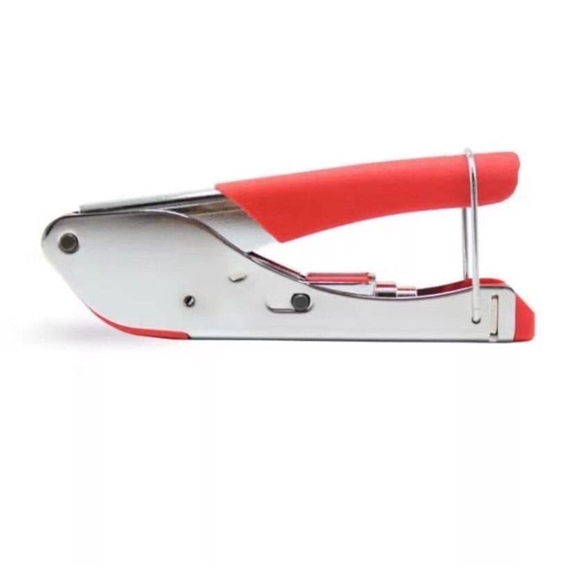 ALICATE CRIMPADOR RG6/RG59 COMPRESSÃO DE CONECTORES COAXIAIS PROFISSIONAL PRÁTICO DURÁVEL