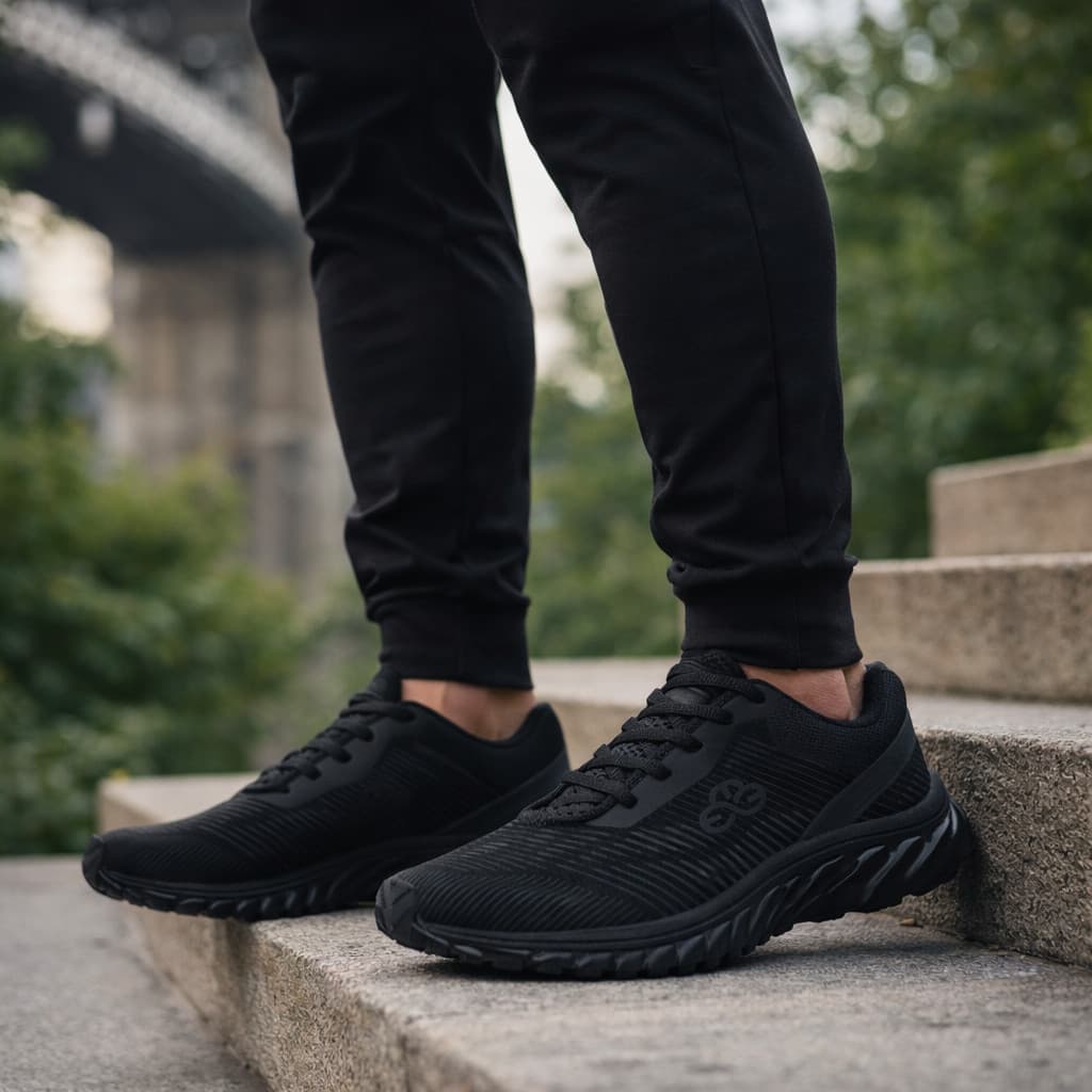 Tênis Masculino Leve Respirável Para Caminhada E Uso Diário