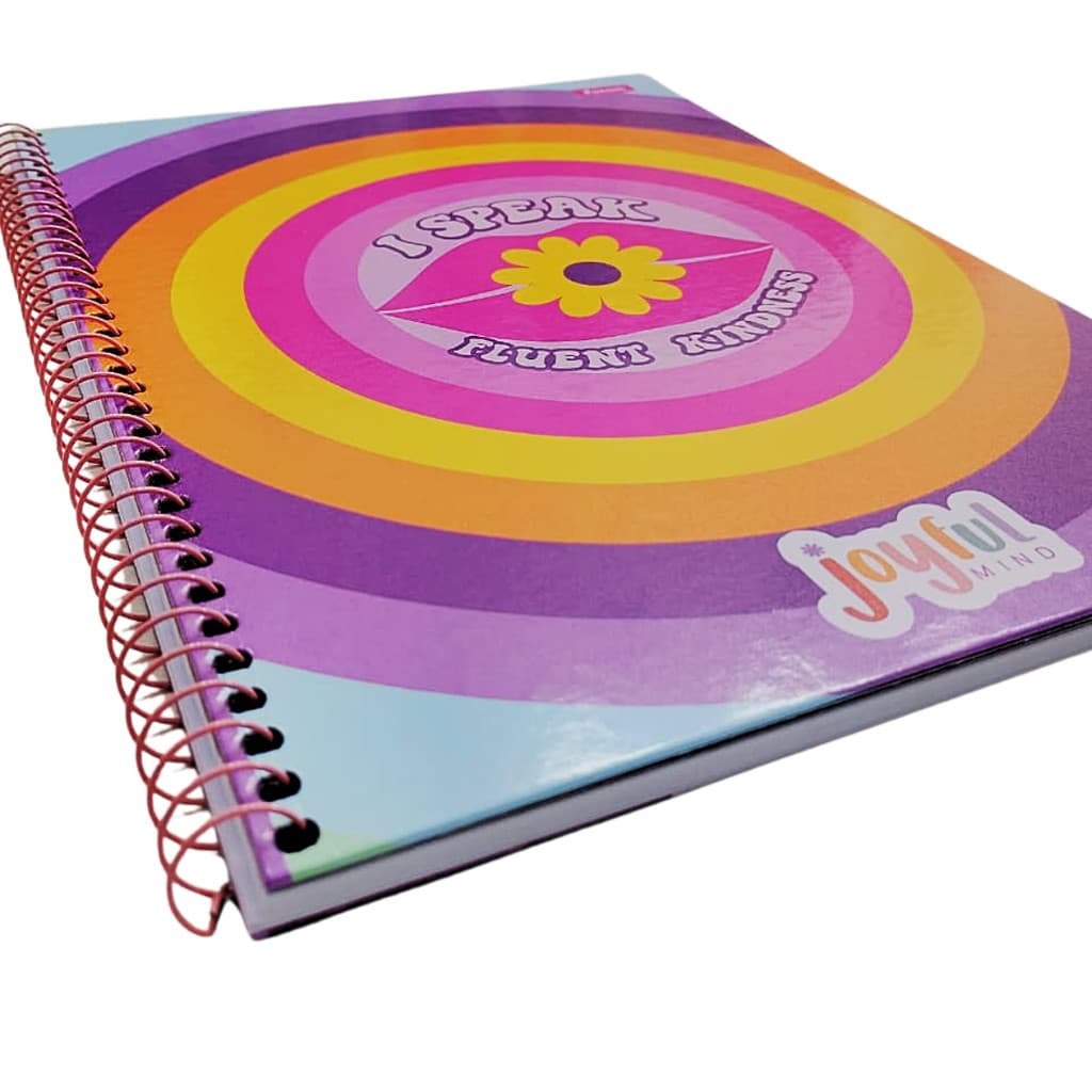 Caderno Universitário Foroni Joyful Mind 80 Fls Com Adesivo