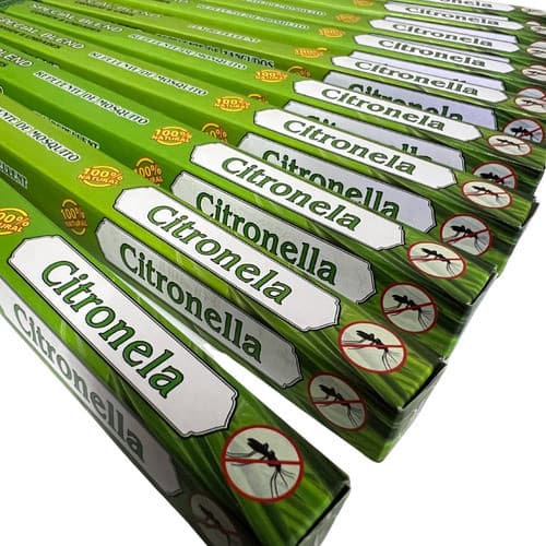 Incenso Citronela Repele Mosquito Mosca Caixa com 80 Unidades