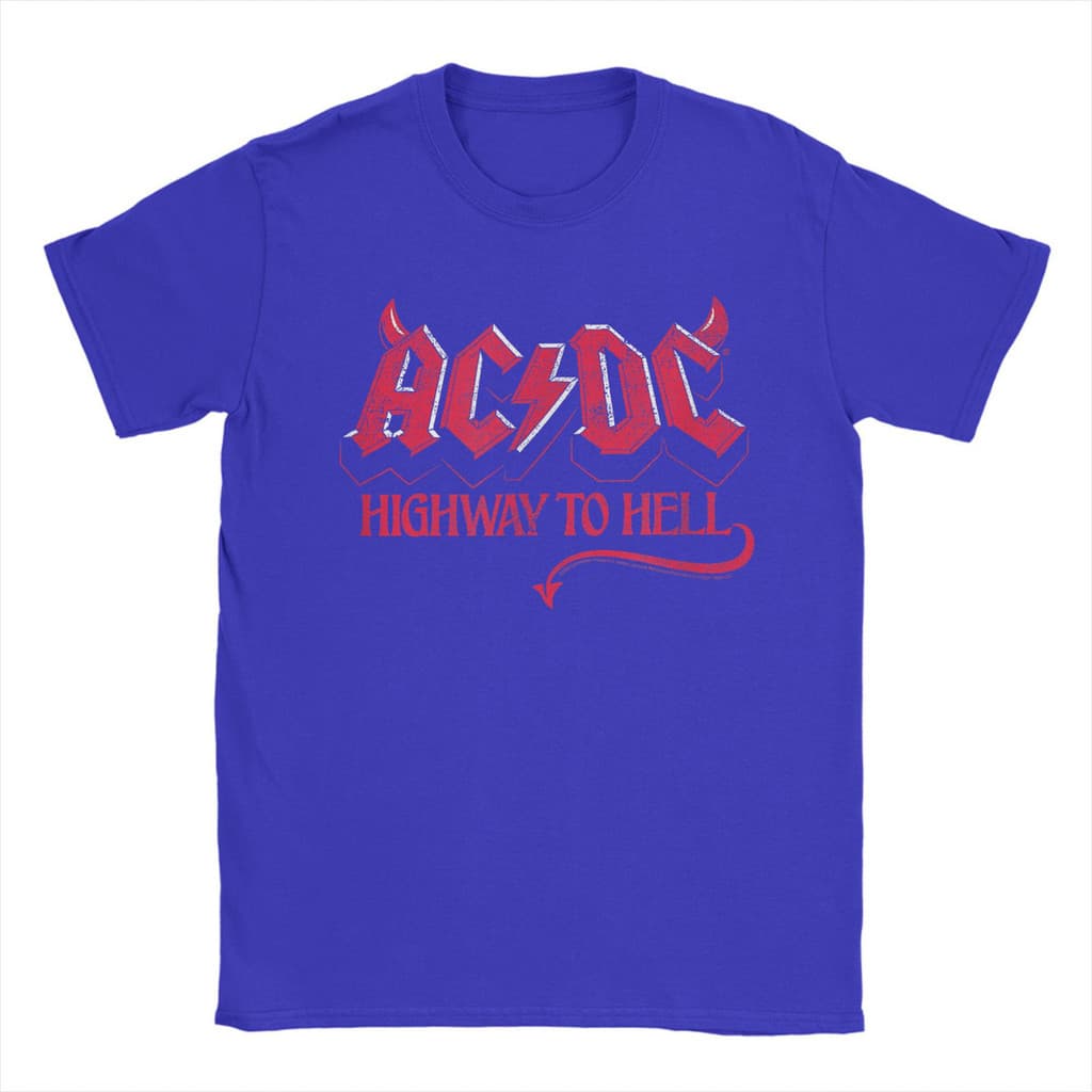 Camisetas Unissex  Highway To Hell Ac-dc Banda Rock Musica