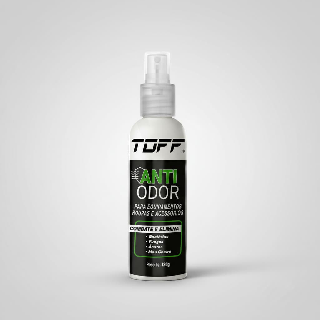 Toff Spray Anti Odor Para Tênis Roupas Elimina Mau Cheiro