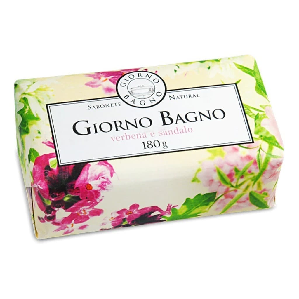 Sabonete Barra Giorno Bagno Verbena & Sândalo 180g Natural E Vegano