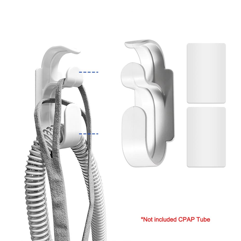 Cabide De Mangueira CPAP Com Recurso Anti-Desbloqueio Pendurado Gancho De Máscara , Evita Emaranhados