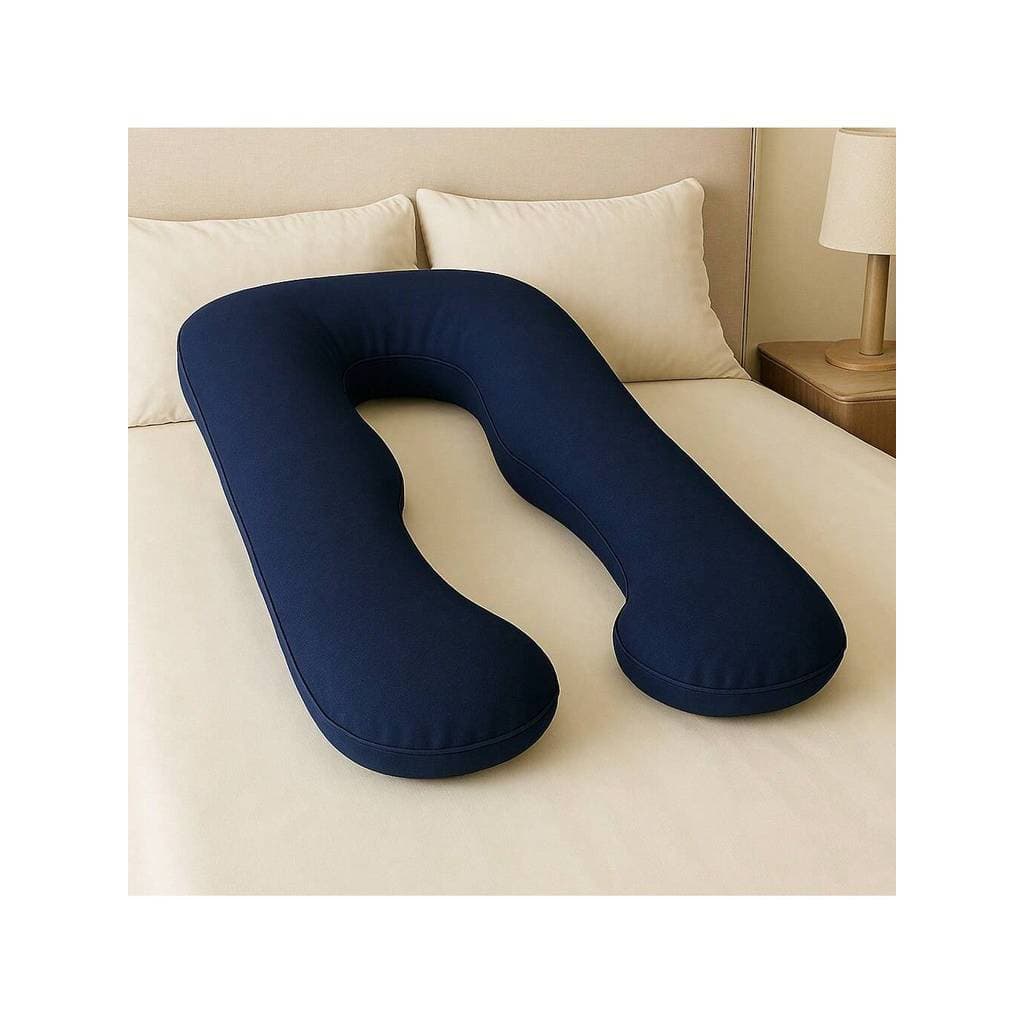 Travesseiro De Corpo Para Gestante gravida Micropercal 120x60cm Ergonomico Cama Macio