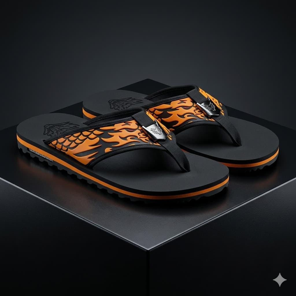 Chinelo Masculino Original Dragon Exclusivo Conforto Estilo Durabilidade Atitude Solado Tratorado