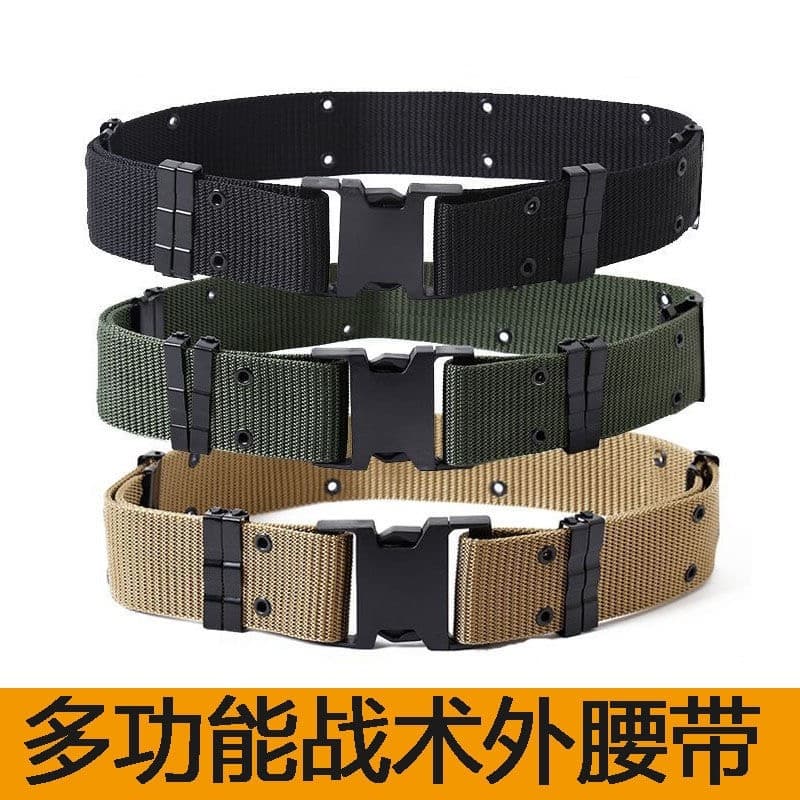 Cinto tático armado cinto de segurança militar ventilador cinto masculino lona náilon cinto exterior treinamento militar
