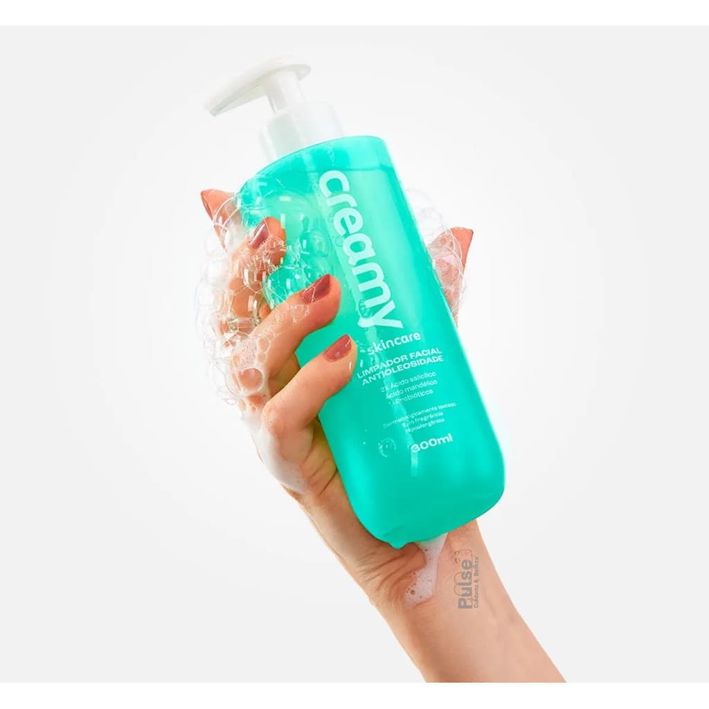 Creamy Sabonete Limpador Facial Antioleosidade - 300ml