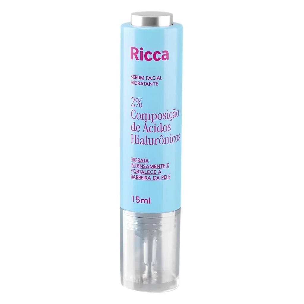 Sérum Facial Hidratante Ricca 2% De Ácidos Hialurônicos 15ml