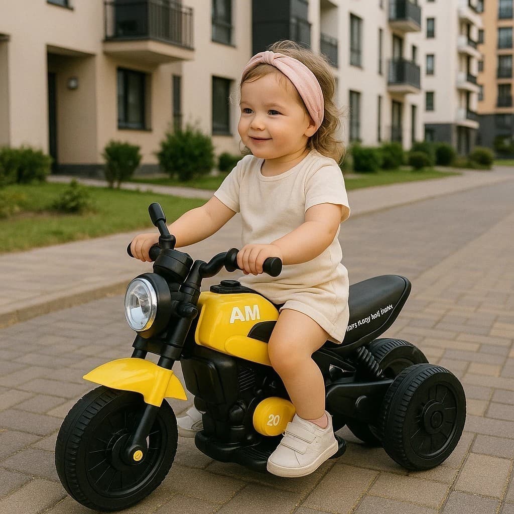Mini Moto Elétrica Criança Passeio Andador Carrinho Infantil Veículo Presente Achadinhos