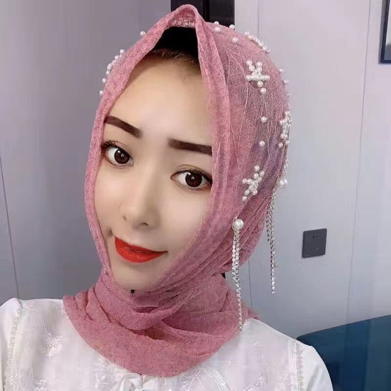 Verão triângulo cachecol renda frisada gaze estilo fino capa Casual cachecol moda borla All-Match cachecol