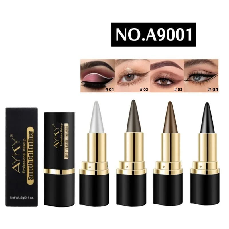gel Delineador Fosco À Prova D'água , Secagem Rápida , De Manchas , Maquiagem De Longa Duração , Caneta Delineadora Prof