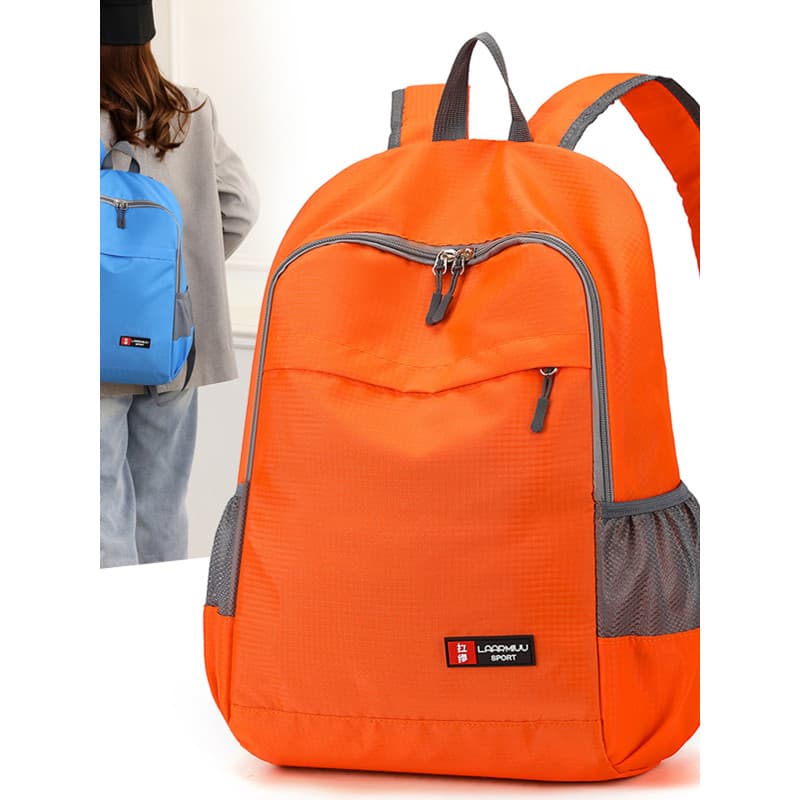 Mochila dobrável Ultra-leve portátil saco de armazenamento esportes ao ar livre mochila grande capacidade impermeável le
