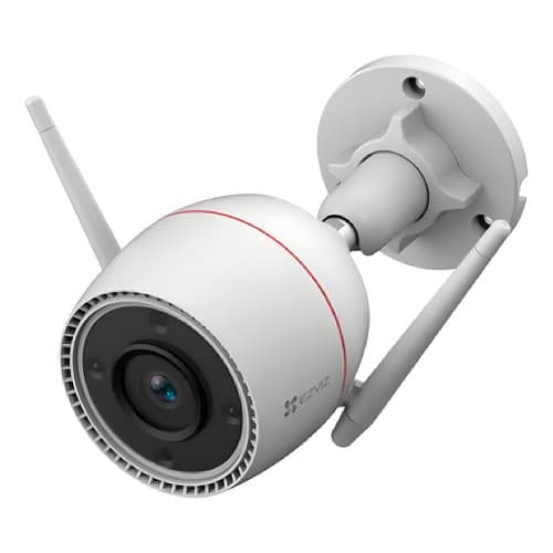 Câmera De Segurança Ezviz Cs-H3C-R100-1k3wkfl (2.8mm) H3c 3mp Color Com Resolução 3mp - Branco