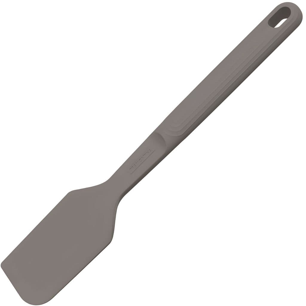 Espátula Silicone Softa Tramontina Cinza Não Arranha panela frigideira Cozinha mexer virar misturar massa brigadeiro