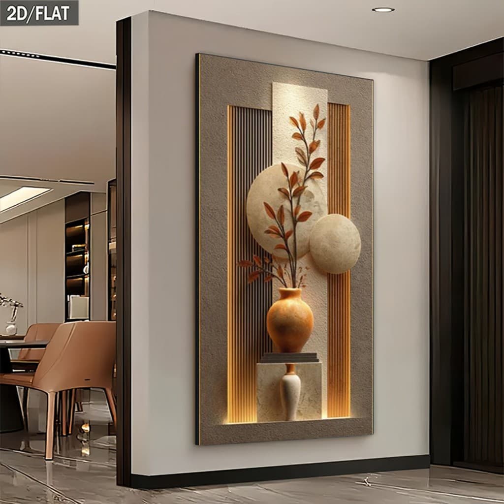 Quadro Decorativo Grande Arte Abstrata Minimalista Moderna Estilo Escandinavo Decore Sala,Quarto,Copa,escritório,hall