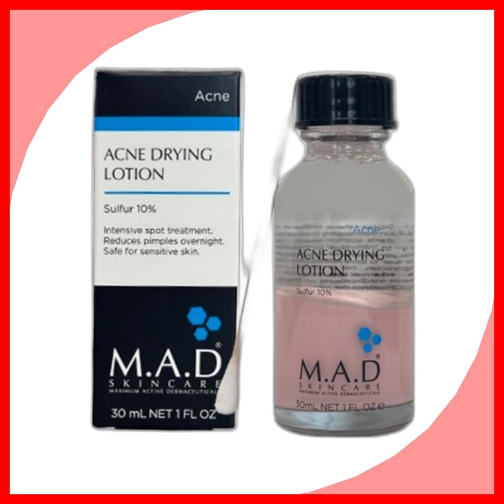[Cuidados Com A Pele Mad] Loção Secante Para Acne , 30ml , 1 Unidade/Coreana/Tratamento Manchas/100 % Autêntico Da MCYMA
