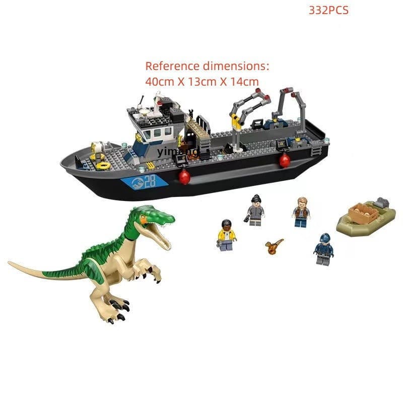 jurassic world City dinossauro brinquedo Modelo decorar de menino menina Crianças brinquedos educativos Tijolo presente