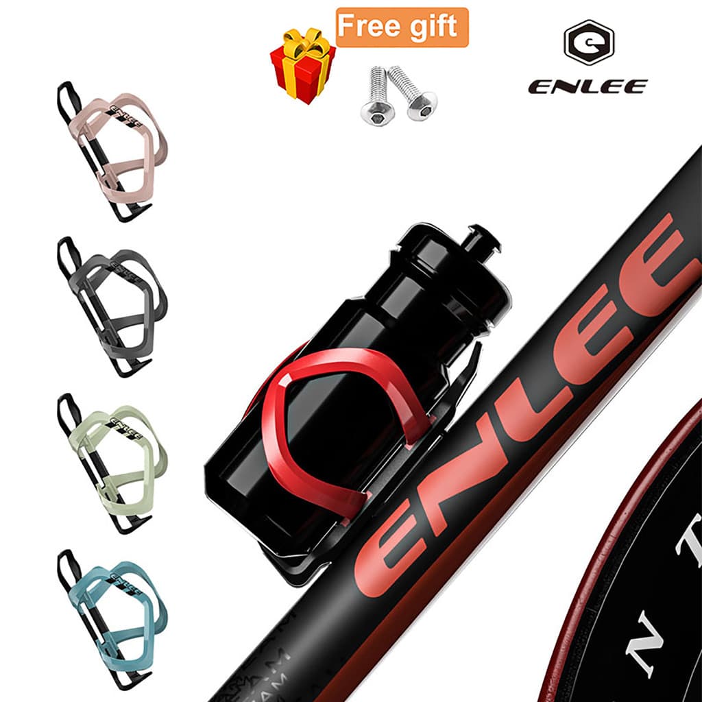 ENLEE MTB Bicicleta Leve Garrafa De Água Gaiola Chaleira Suporte Universal