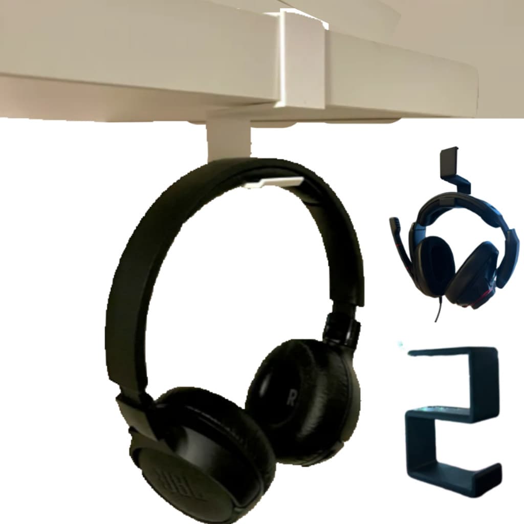 Headset Suporte Fone De Ouvido Gamer Headphone Apoio De Mesa Portátil