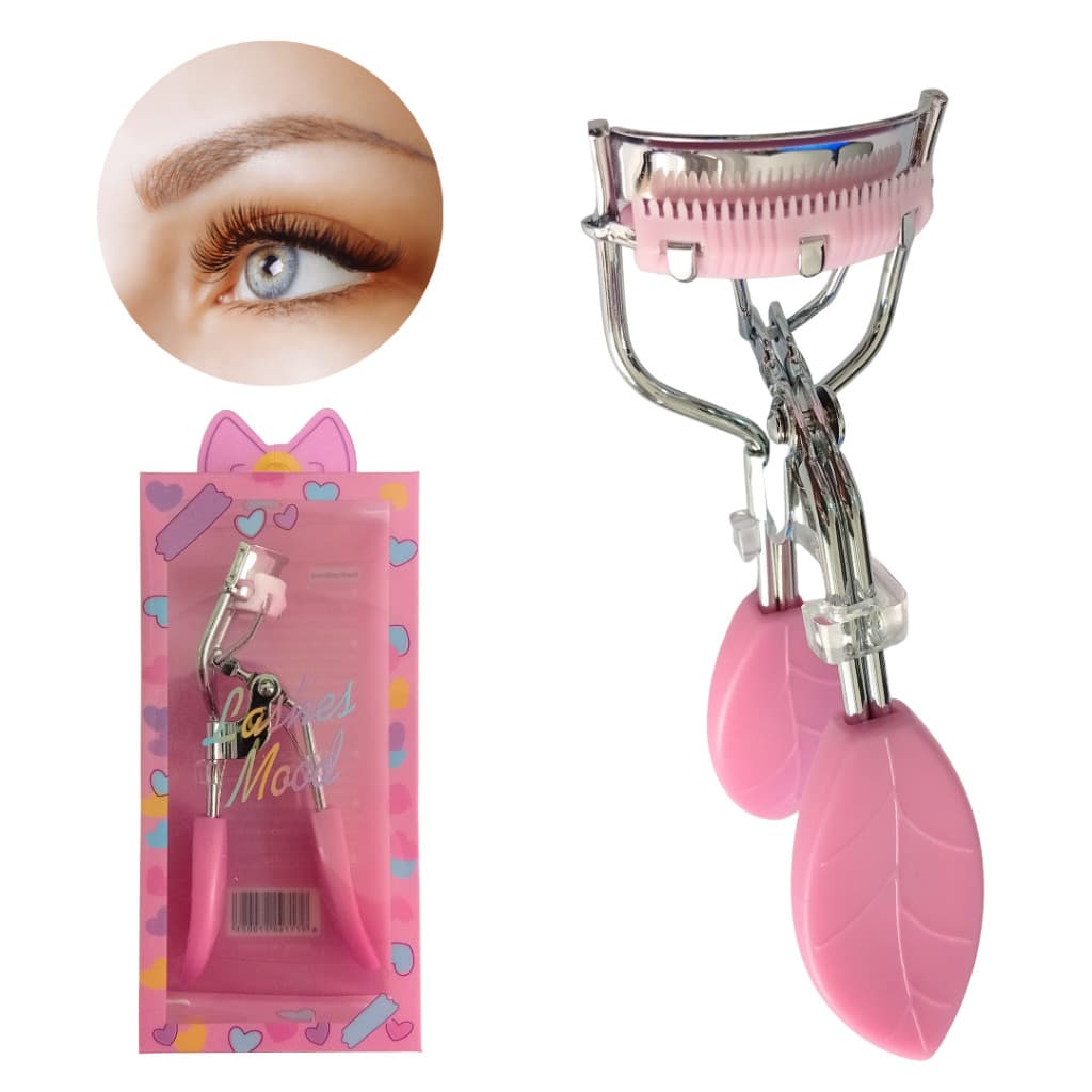 Curvador de Cílios Lashes Mood com Pente Separador e Cabo Folha Cores Sortidas