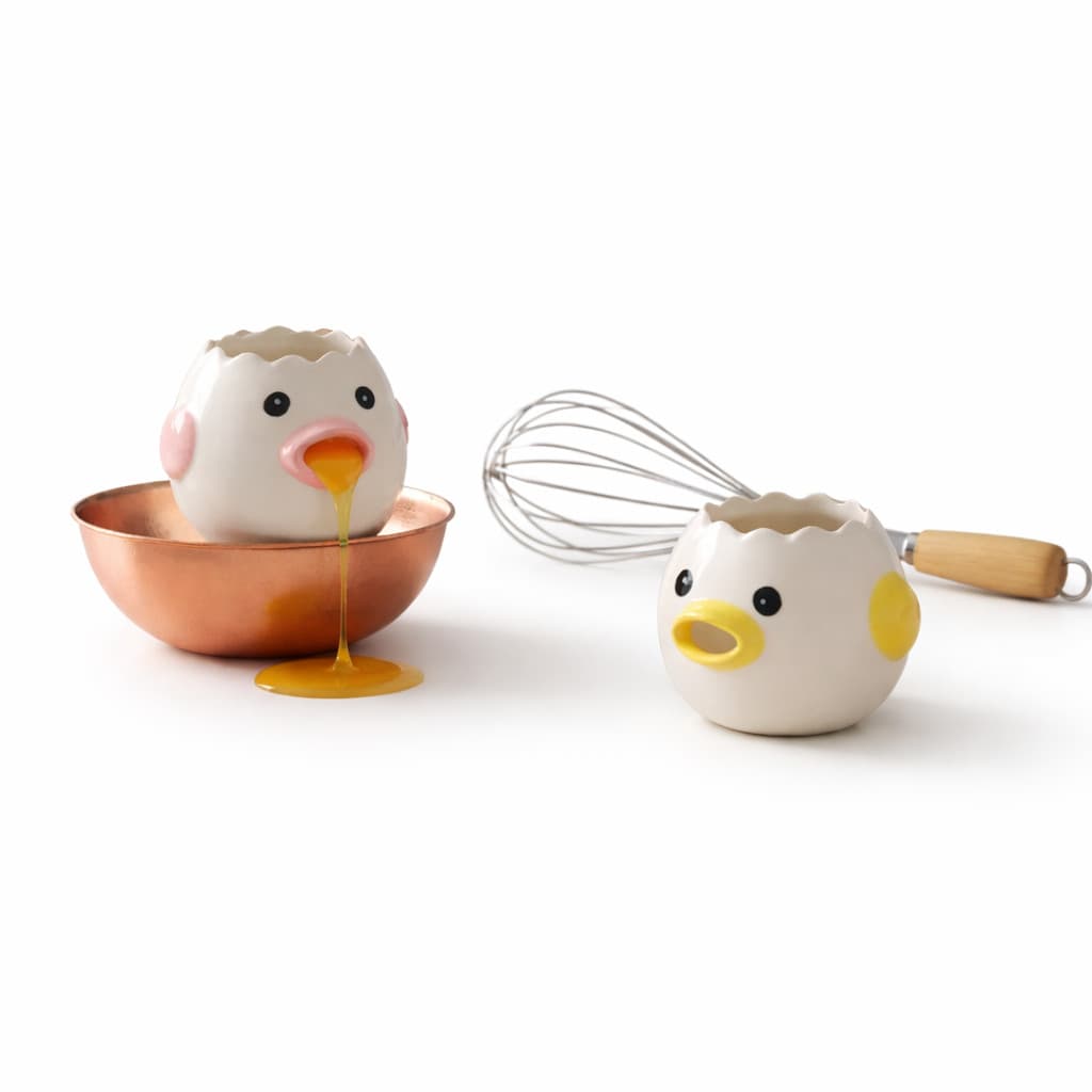 Separador De Gemas E Claras De Ovos Prático Cozinha Receita